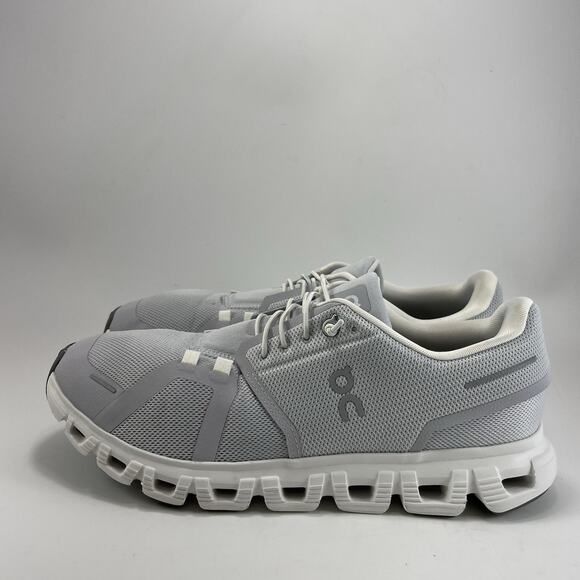 On Cloud 6 Running Shoes Mens Size 9.5 Glacier/White Athletic Sneakers Slip On - Picture 3 of 9